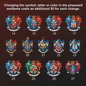 Best offer for a Holiday. Traditional coat of arms.