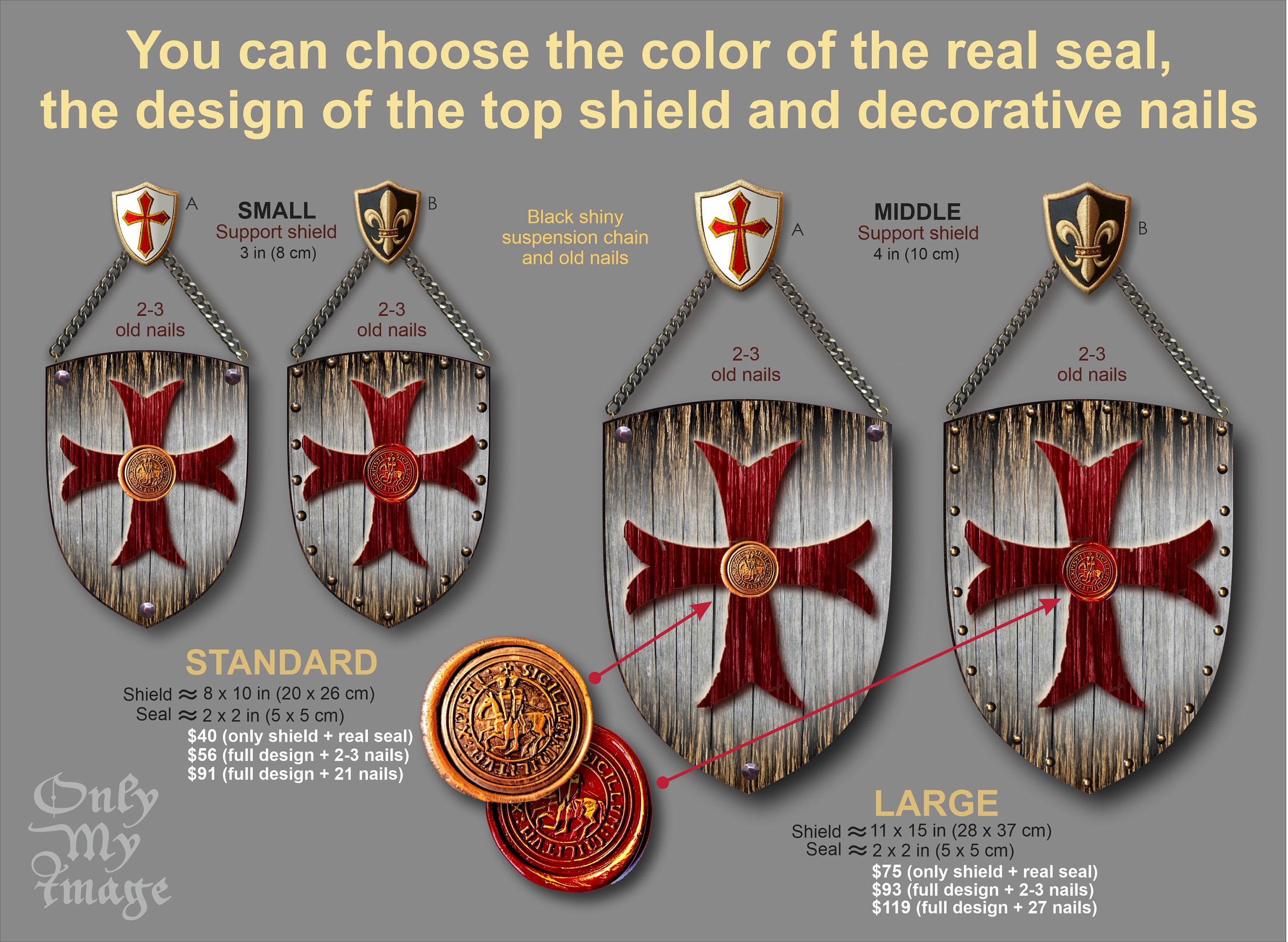Jacques De Molay - Grand Master of the Order of the Templars With