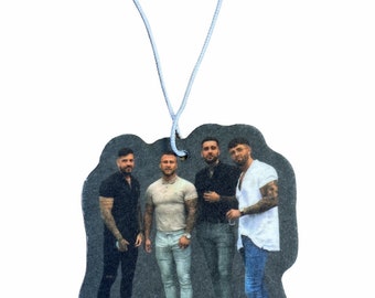 Four Lads in Jeans Meme Air Freshener: Bubblegum Scent Car Accessory