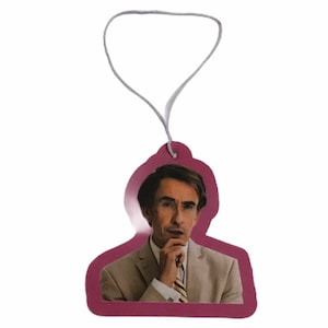 Alan Partridge Car Air Freshener New Car (Fresh Linen) Mix Scent Novelty Gift Car Parts Accessories Steve Coogan  Knowing me Air Freshen
