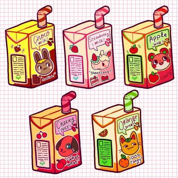 Animal Crossing Sticker Tangy Apple Cherry Bonbon Merengue Etsy