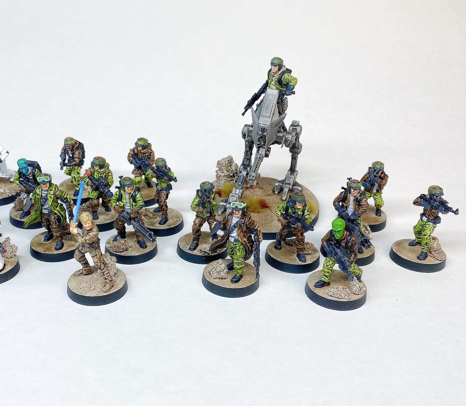 Commission Painted Star Wars Legion Core Set imperial/rebels Etsy