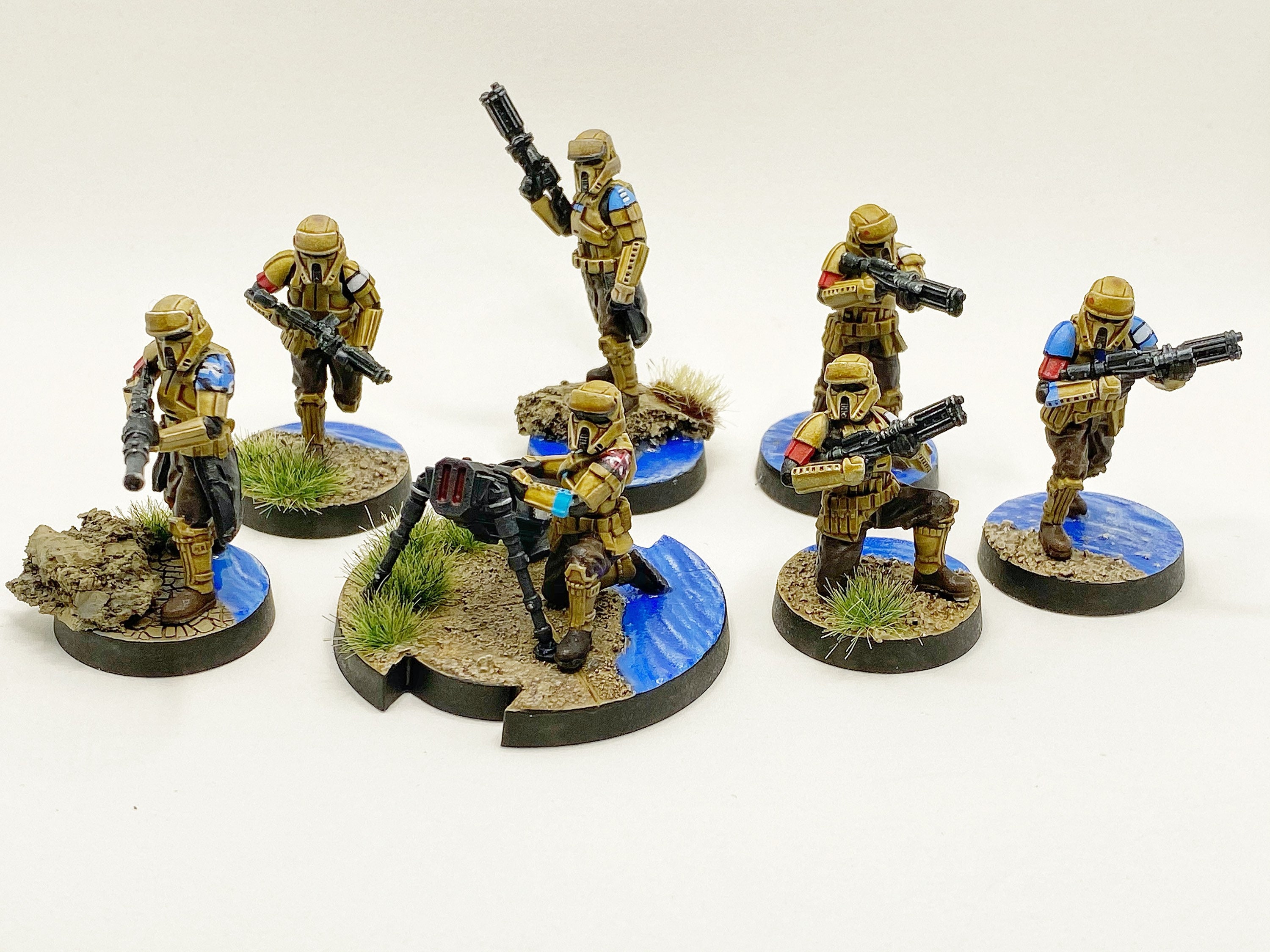 Commission Shoretroopers Expansion star Wars Legion Painted Etsy