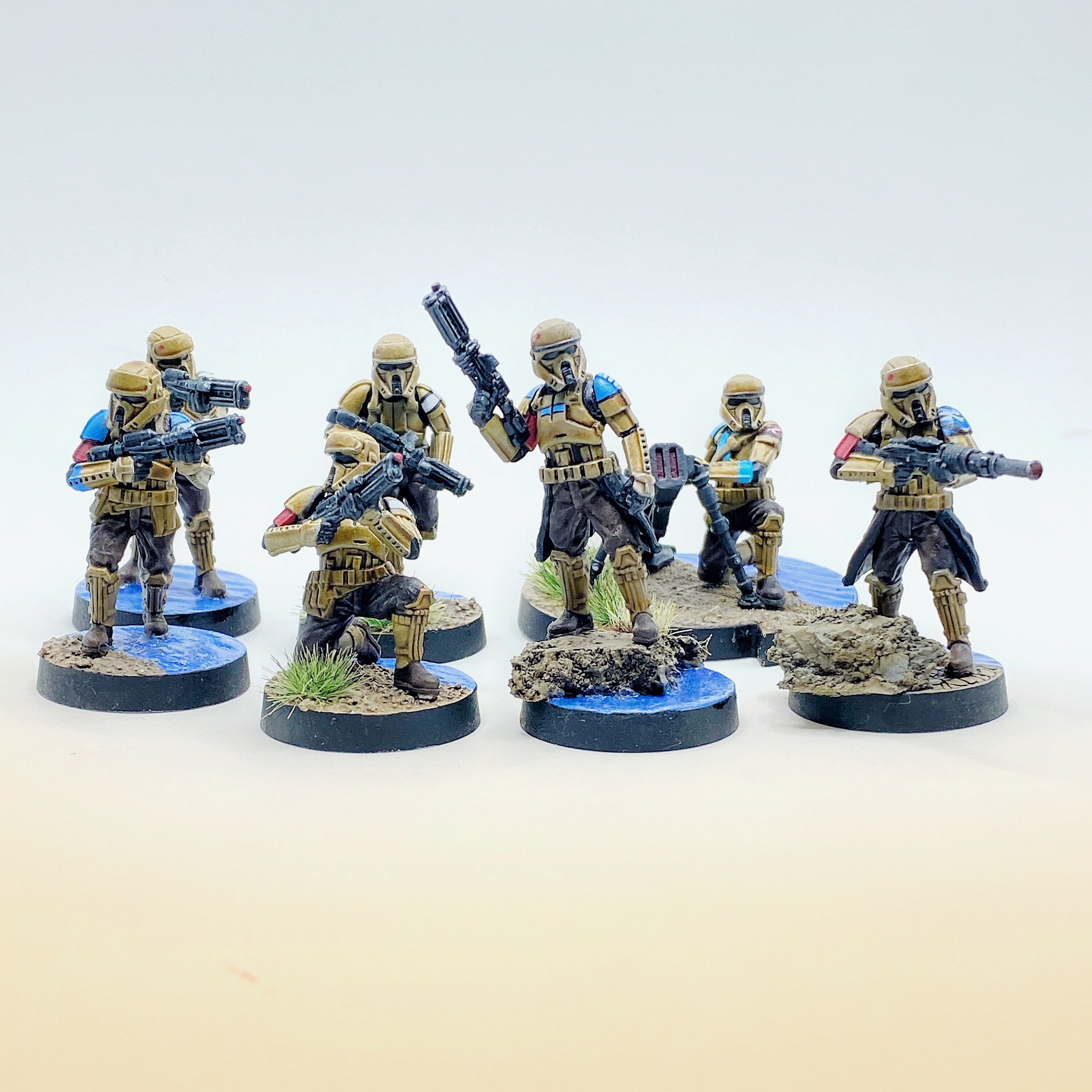 Commission Shoretroopers Expansion star Wars Legion Painted Etsy
