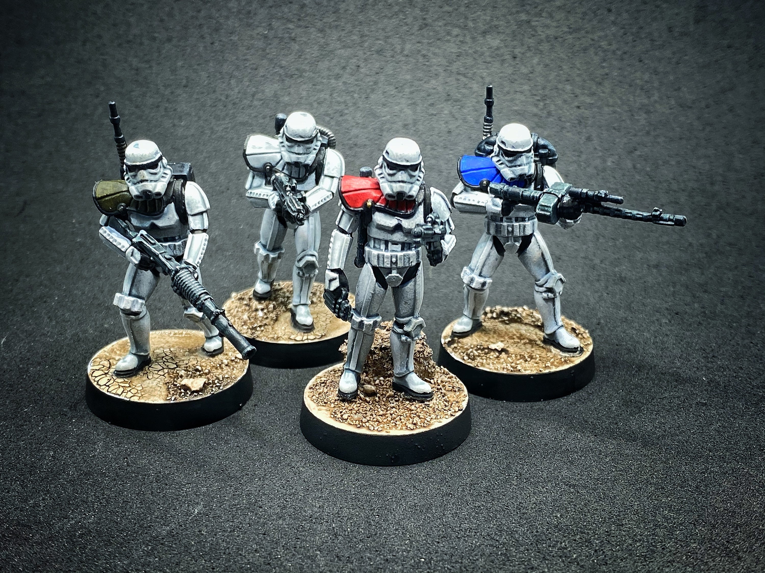 SW Legion 2 Units, Stormtroopers Painted campestre.al.gov.br