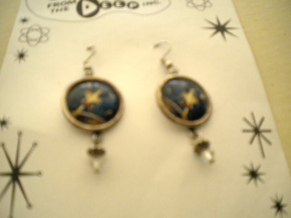 Rocket ShipEarrings