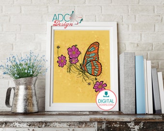 Personalized. Butterfly. Mariposa. Digital download. JW Pioneers. JW Precursores. JW Inspirational. jw friends. jw amigos. jw niños. jw kids