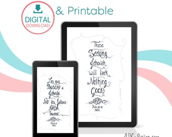 Sal 34 10. Psalm 34 10. Digital Download. Printable. JW Pioneers. JW Precursores. JW Inspirational. jw friends.