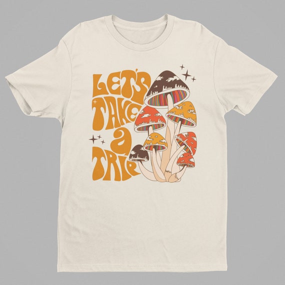 70s Shirt 70s Mushroom Shirt Mushroom T 