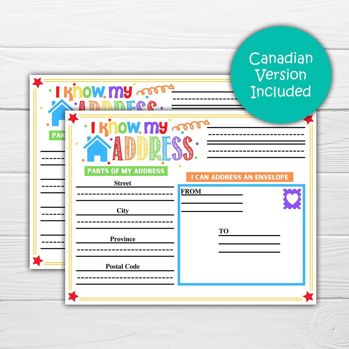i-know-my-address-and-phone-number-worksheet-set-instant-etsy-canada