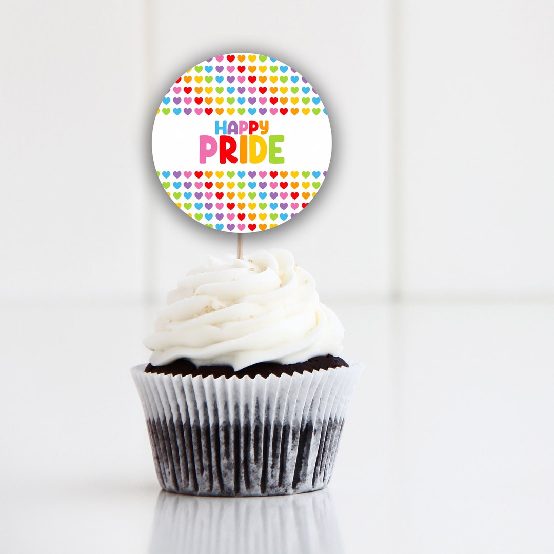 100 Pz Arcobaleno Gay Pride Stuzzicadenti Bandierine Decorazione Celebrazioni