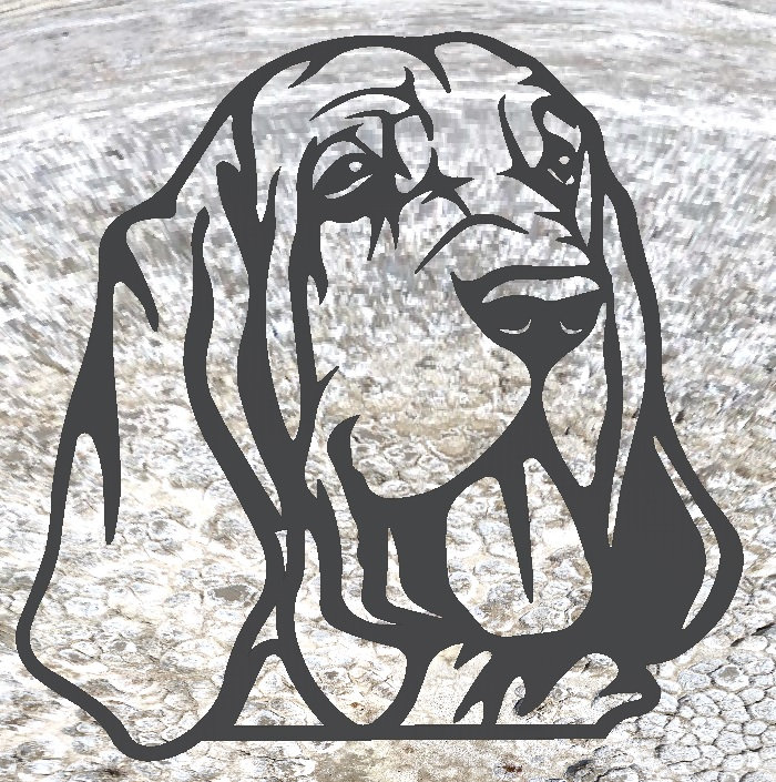 bloodhound-solid-steel-pet-dog-garden-stencil-sculpture-etsy
