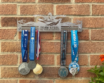 Medal Hangers Holder Personalise Name Stainless Steel  - Medal Hangers Awards Holder - Custom Name Medal Hanger Holder