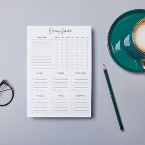 Cleaning Checklist l Cleaning Schedule l Cleaning Printable l Weekly Cleaning l Cleaning l Daily Checklist l Cleaning To Do List