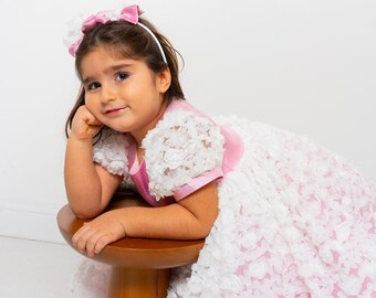 Pink Princess Dress: Toddler Party, First Birthday, Photoshoot