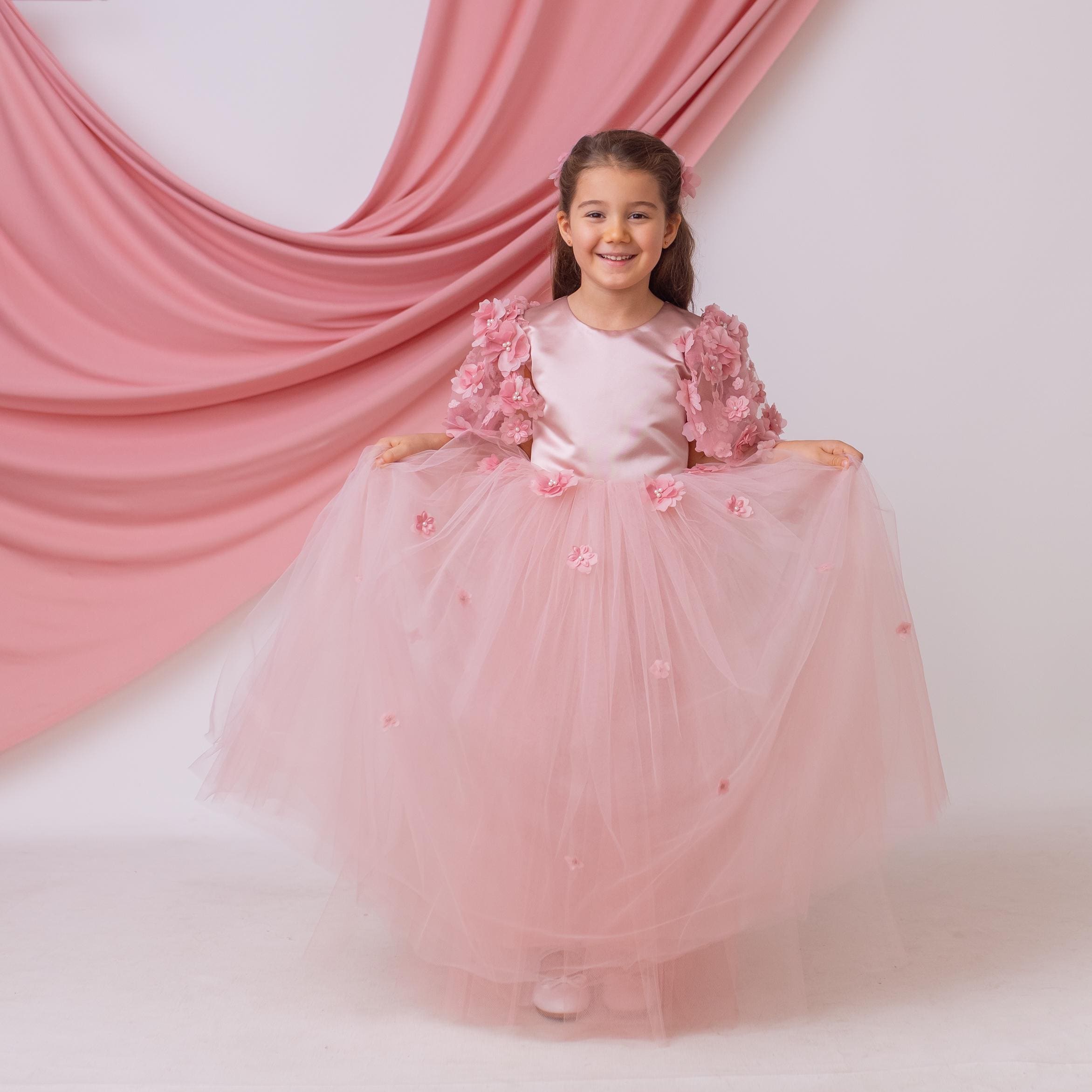 Blush Junior Bridesmaid Dress