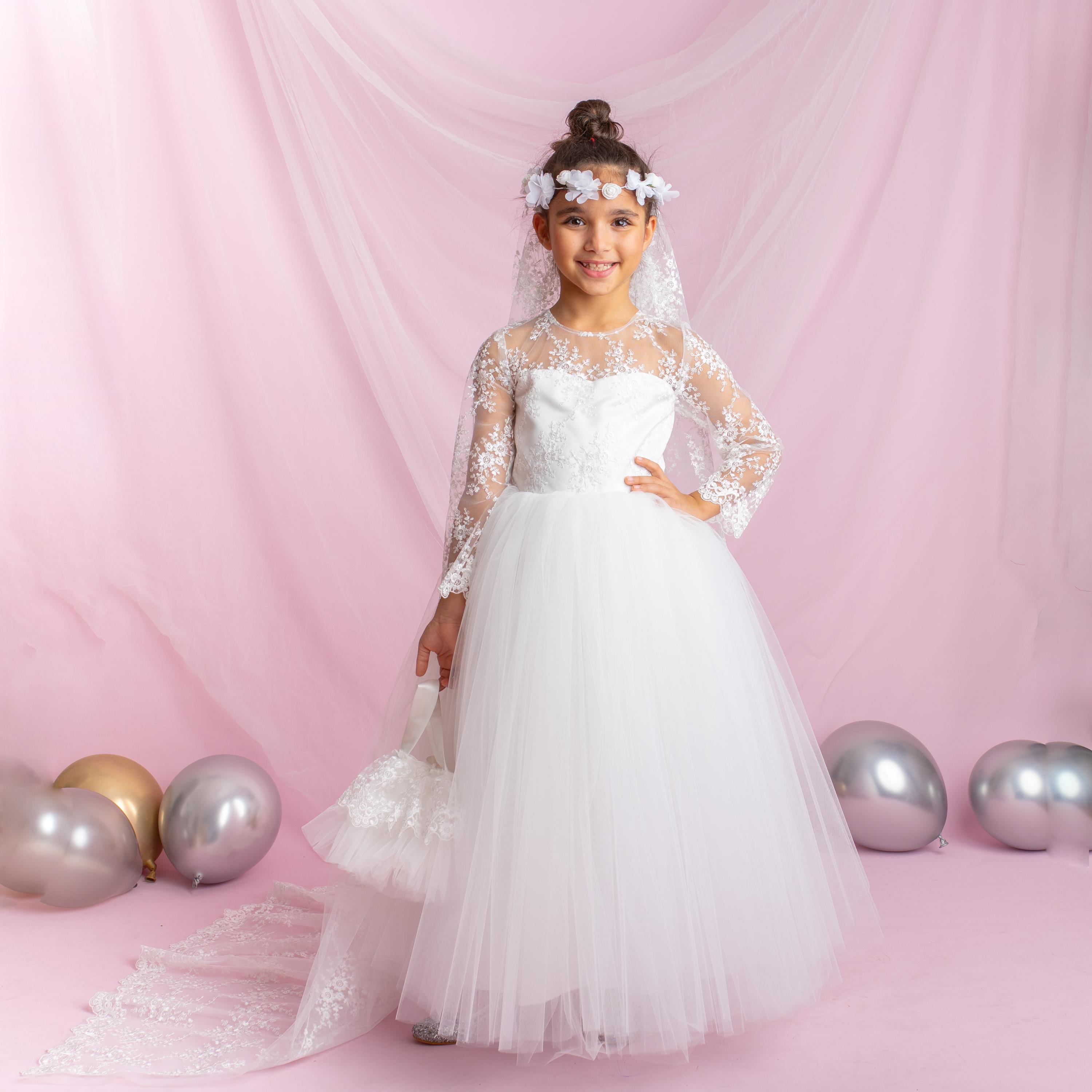 Pink Wedding Gown Blush Bridal Leigh On Sea Elegant Lace Flower