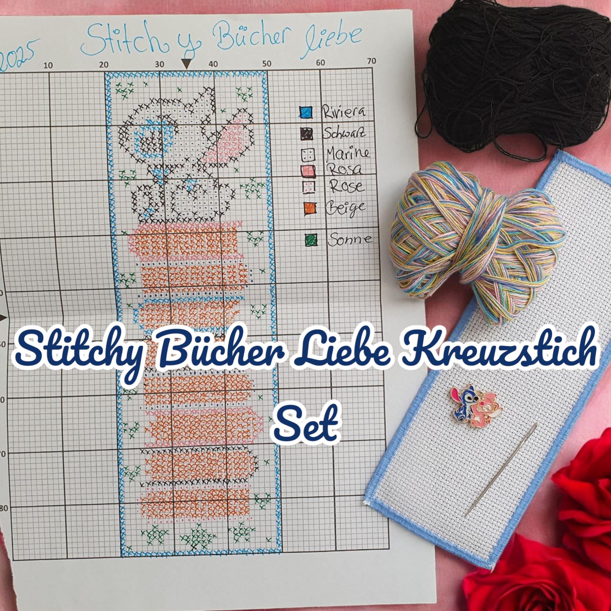 Kreuzstich-Make-up-Tasche "I Cross Stitch Past" – Wasserdicht, Großzügig, Perfekt Für Nähfans