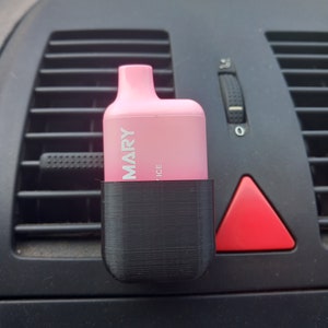 Standard Car vent disposable vape holder, Lost Mary vape pod holder, smokers gift, vapers gift, car vape holder