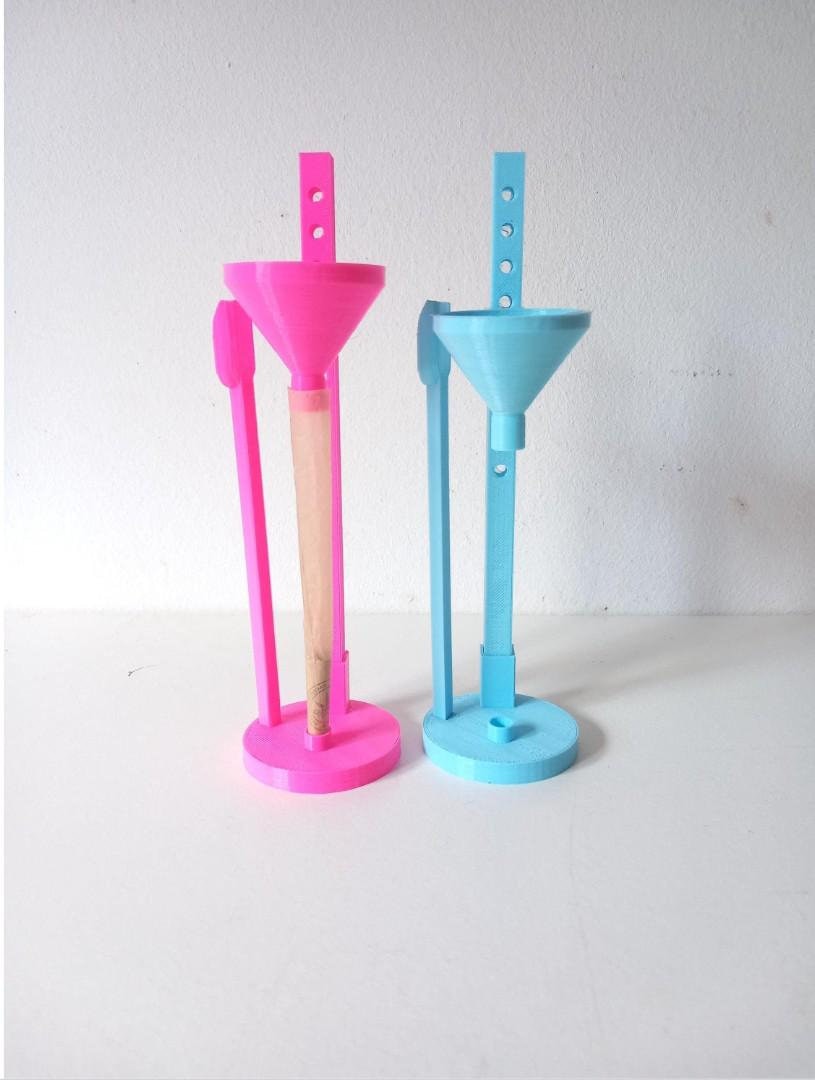 Cone filler, Cone Packing Funnel, cone filler with case, adjustable, assembling pieces