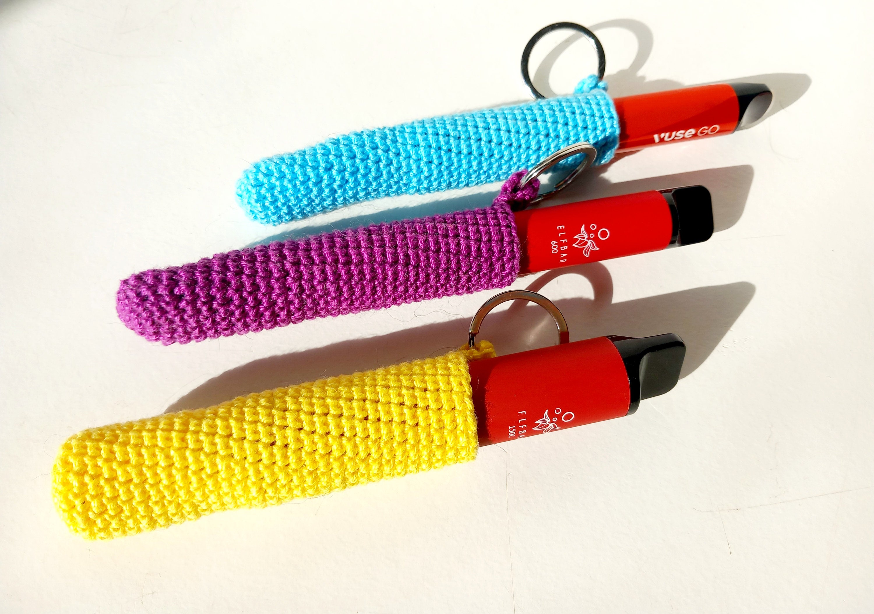 Elfbar, Vuse, Geekvape S3 Amigurumi Vape Disposable Keychain, Vapes