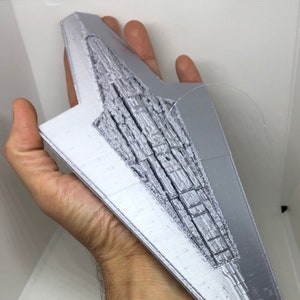 Footlong Star Wars Super Star Destroyer Executor 3D Printed Hanging Darth Vader Armada Ornament