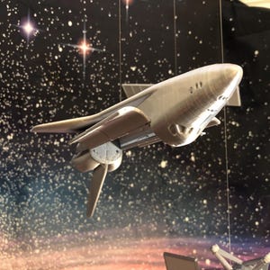 Space Shuttle Orbiter Hanging Display Model Open Cargo Bay Doors NASA ...