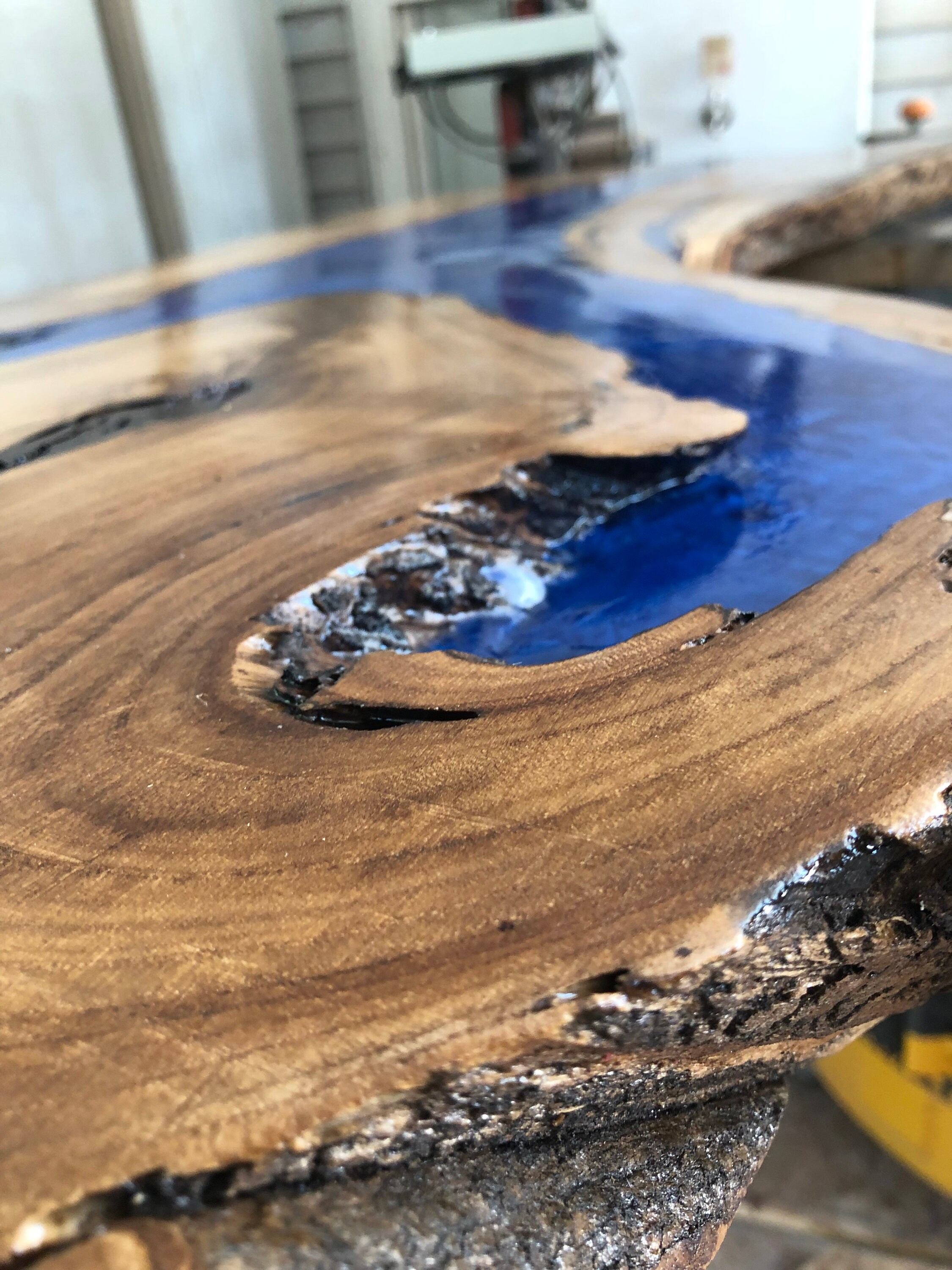River Epoxy Tables Wood Epoxy Table Epoxy Wood Slab Epoxy Etsy
