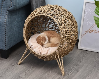 scandi cat bed