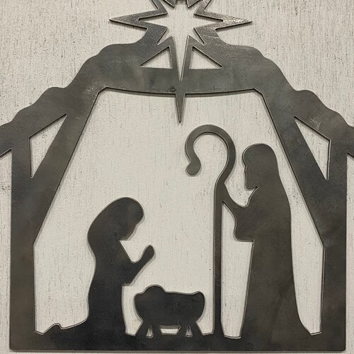 Nativity String Art L Nativity Scene String Art Christmas Etsy