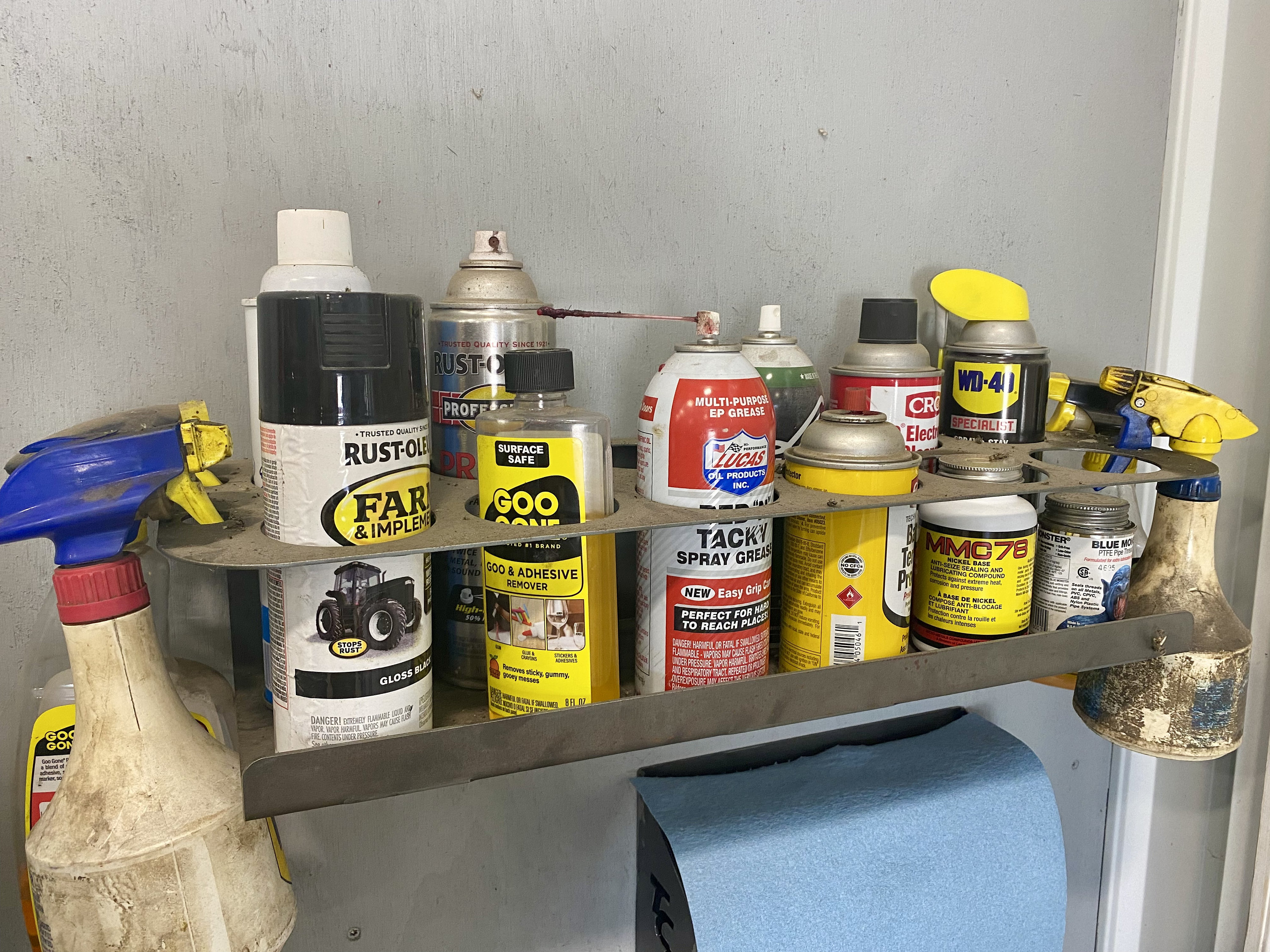 Wall Mount Aerosol Can Holder Etsy Canada