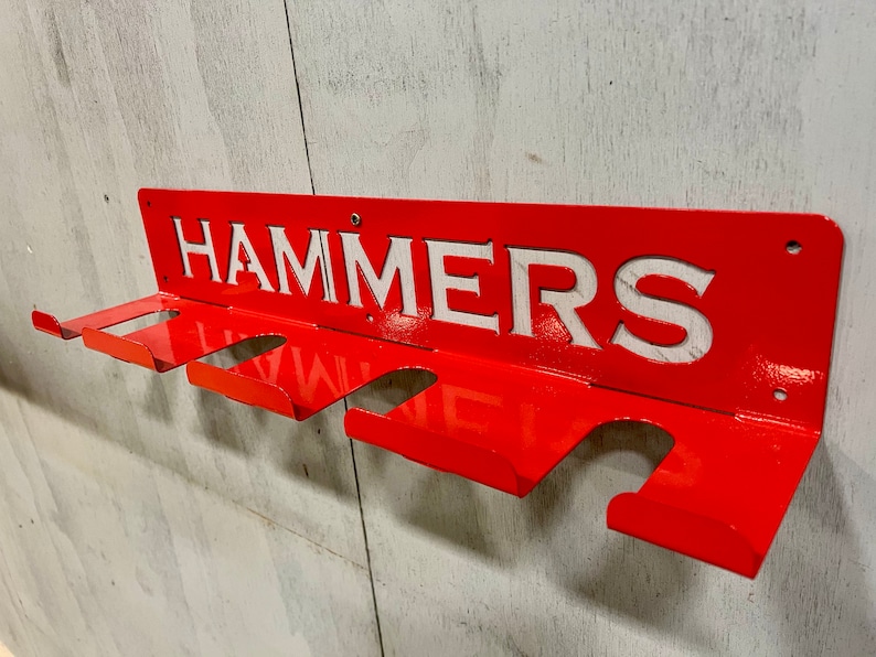 Wall Mount Hammer Holder/storage Etsy