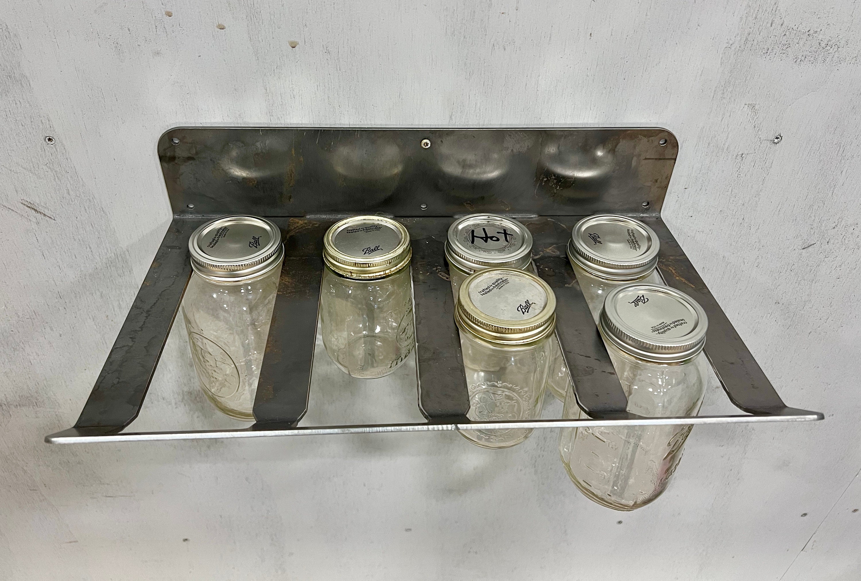 Jar Rack Model Wide Mouth Mason Jar / Canning Jar Storage Rack - Etsy