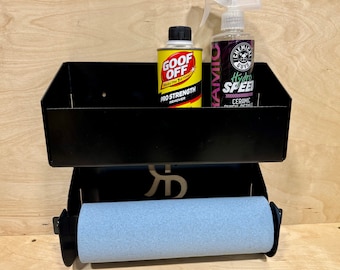 Paper Towel Holder With Storage Shelf