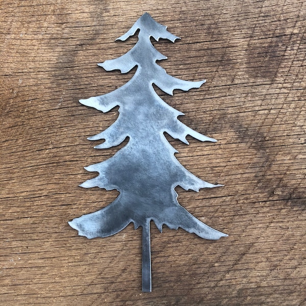 Pine Tree Metal Art