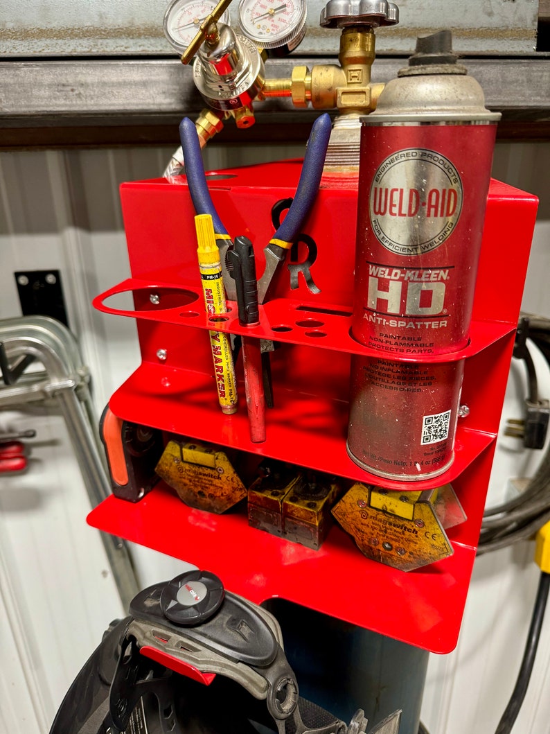 Welding Gas Bottle Organizer image 1
