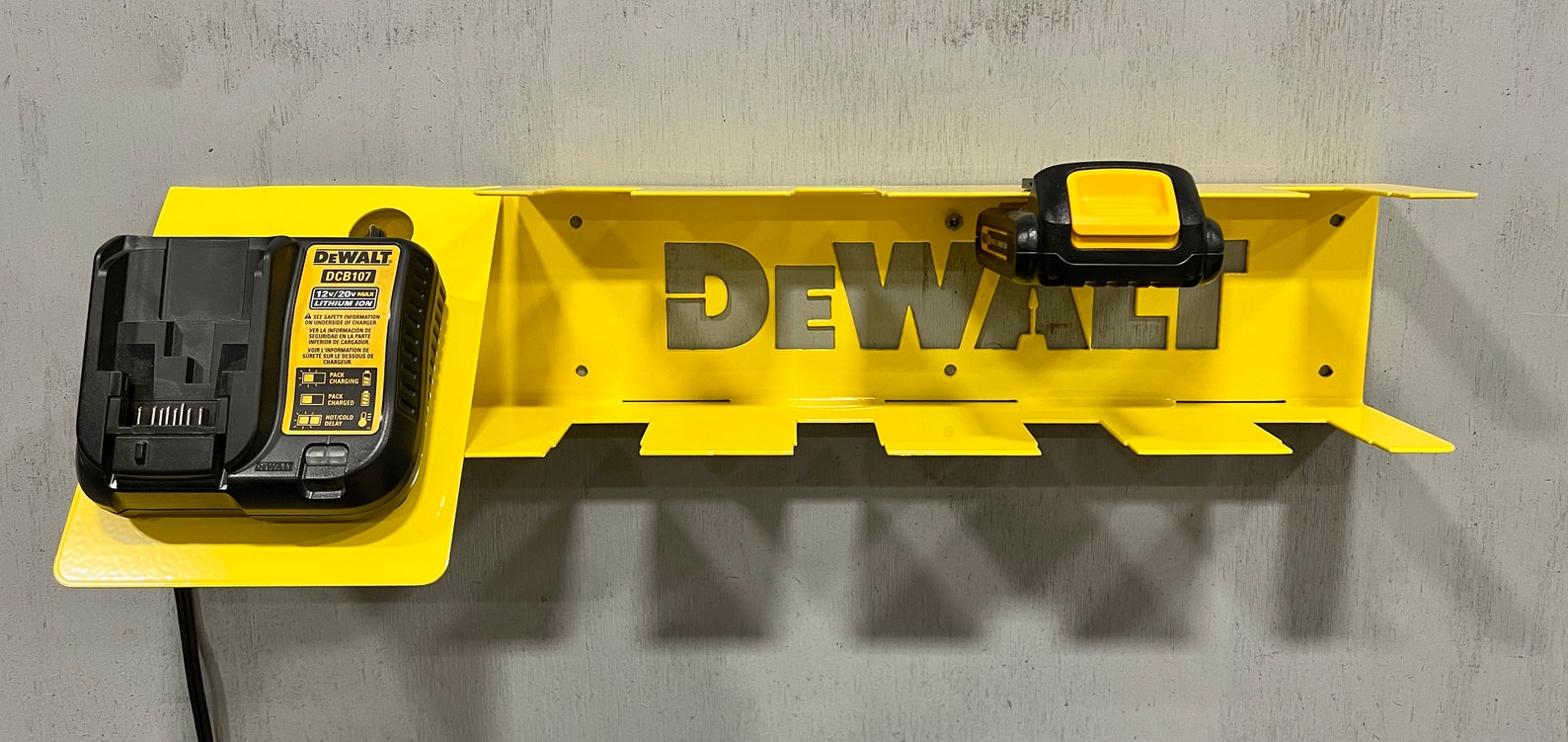 Dewalt 20v Battery Storage and Charging Station Etsy