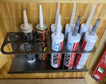 12 - 10 oz. Caulk Tube Organizer
