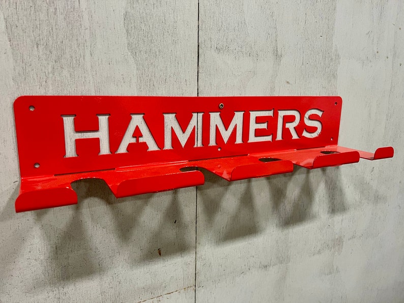 Wall Mount Hammer Holder/storage Etsy