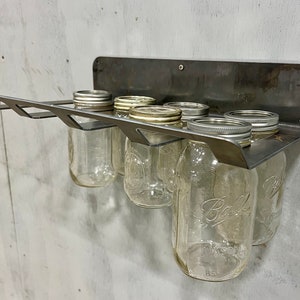 Regular Mouth Mason Jar / Canning Jar Storage Rack - Etsy