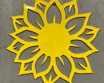 Sunflower Metal Wall Art