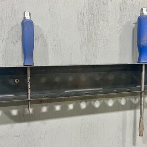 Wall Mount Screwdriver Holder