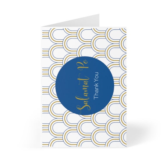 Salamat Po Meaning Thank You In Tagalog Set Of 8 Greeting Etsy