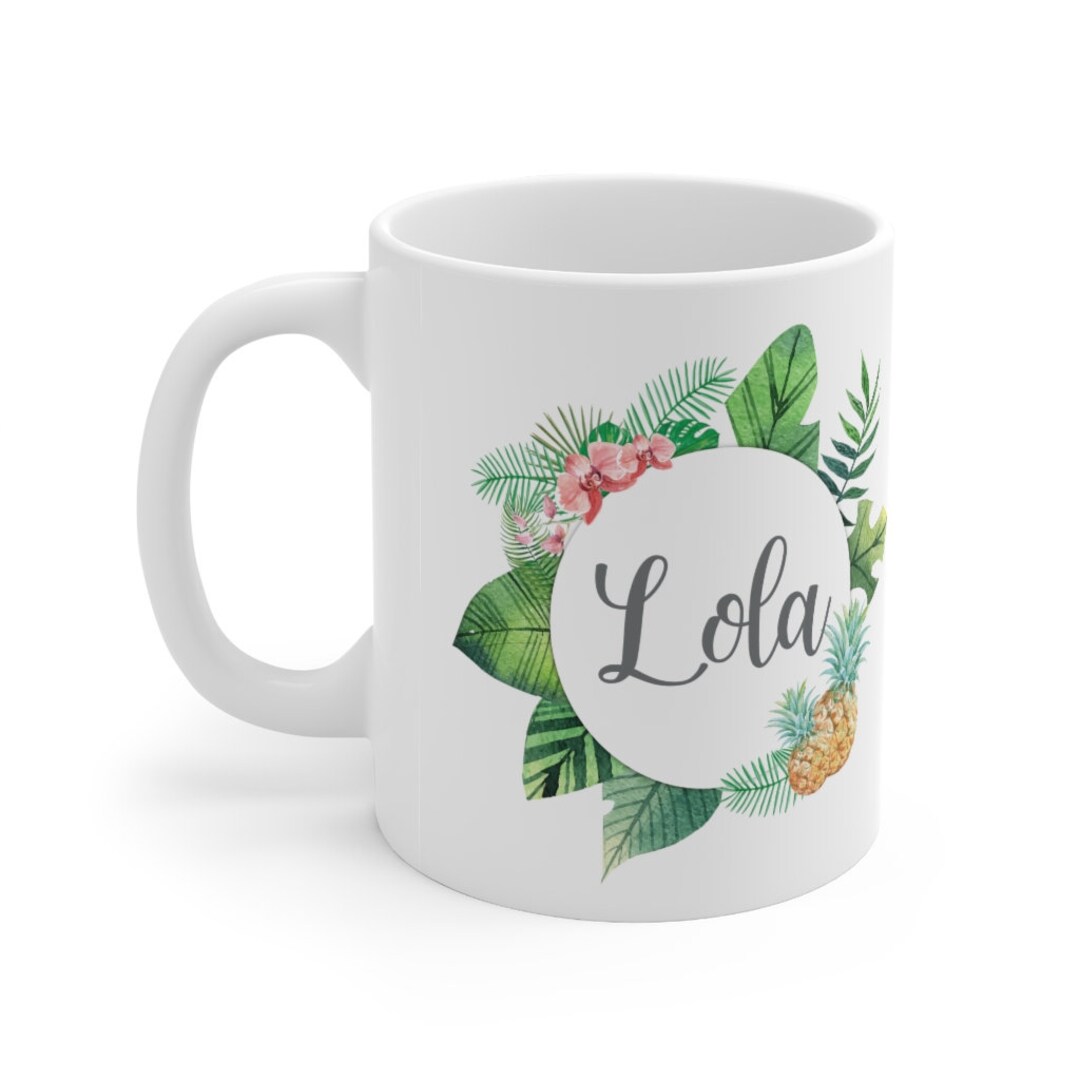 Lola Meaning Grandmother in Tagalog Ceramic Mug 11oz Etsy