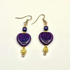 Handmade Fancy Earrings Dangle and Drop Style Earrings Frilly Ladies Earrings Long Earrings image 6