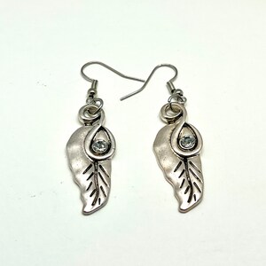 Handmade Fancy Earrings Dangle and Drop Style Earrings Frilly Ladies Earrings Long Earrings 2 Inches