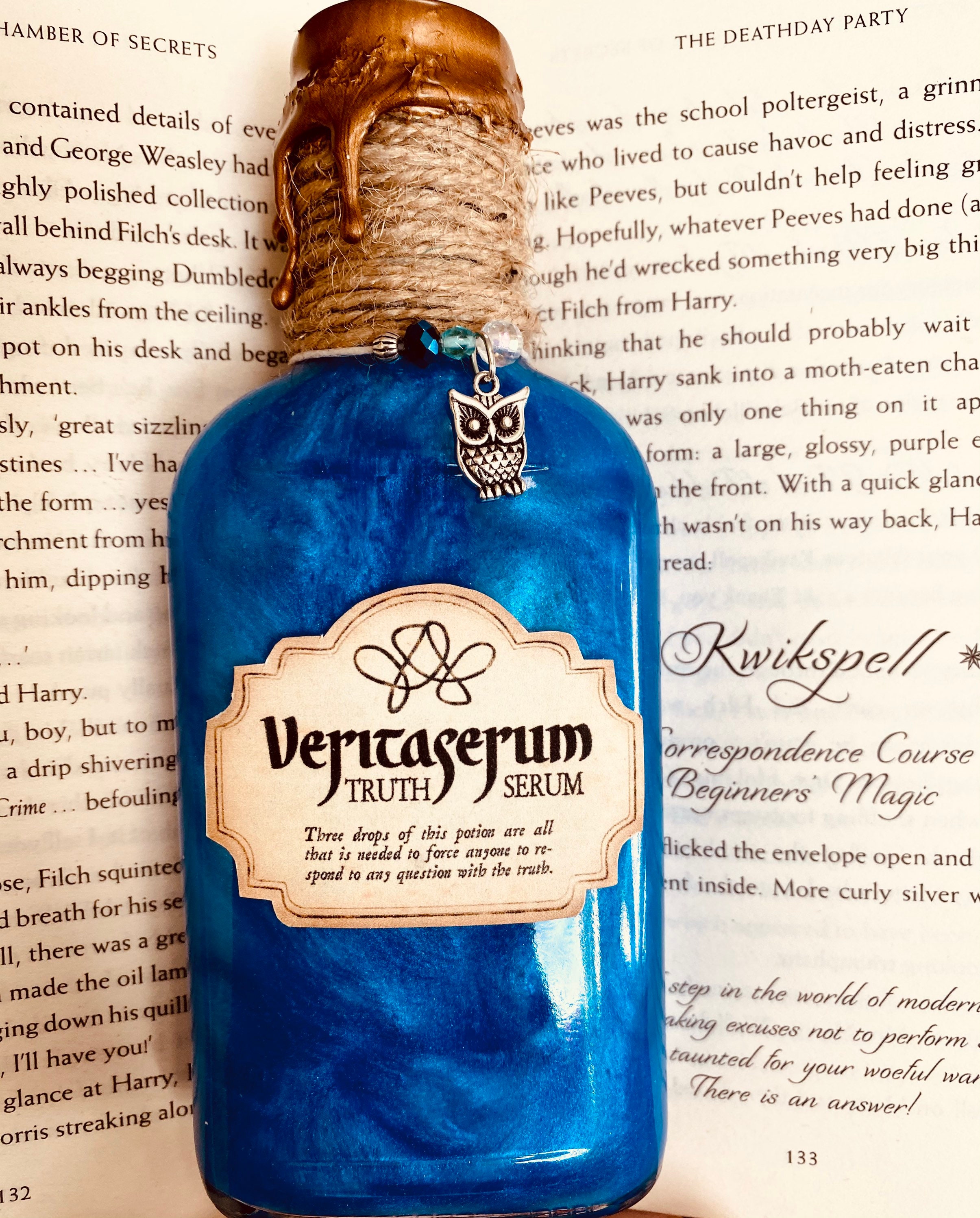 Harry Potter inspired potion Truth serum Veritaserum Gifts | Etsy