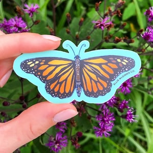 Monarch Butterfly Sticker – The Roving House
