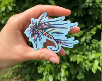 Fishing Fly Vinly Sticker - Ellie McGinnis Co.