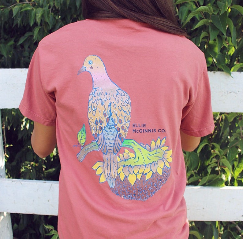 Morning Dove Ladies Hunting Shirt on Cummin Short Sleeve Etsy